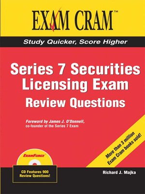 cover image of Series 7 Securities Licensing Review Questions Exam Cram